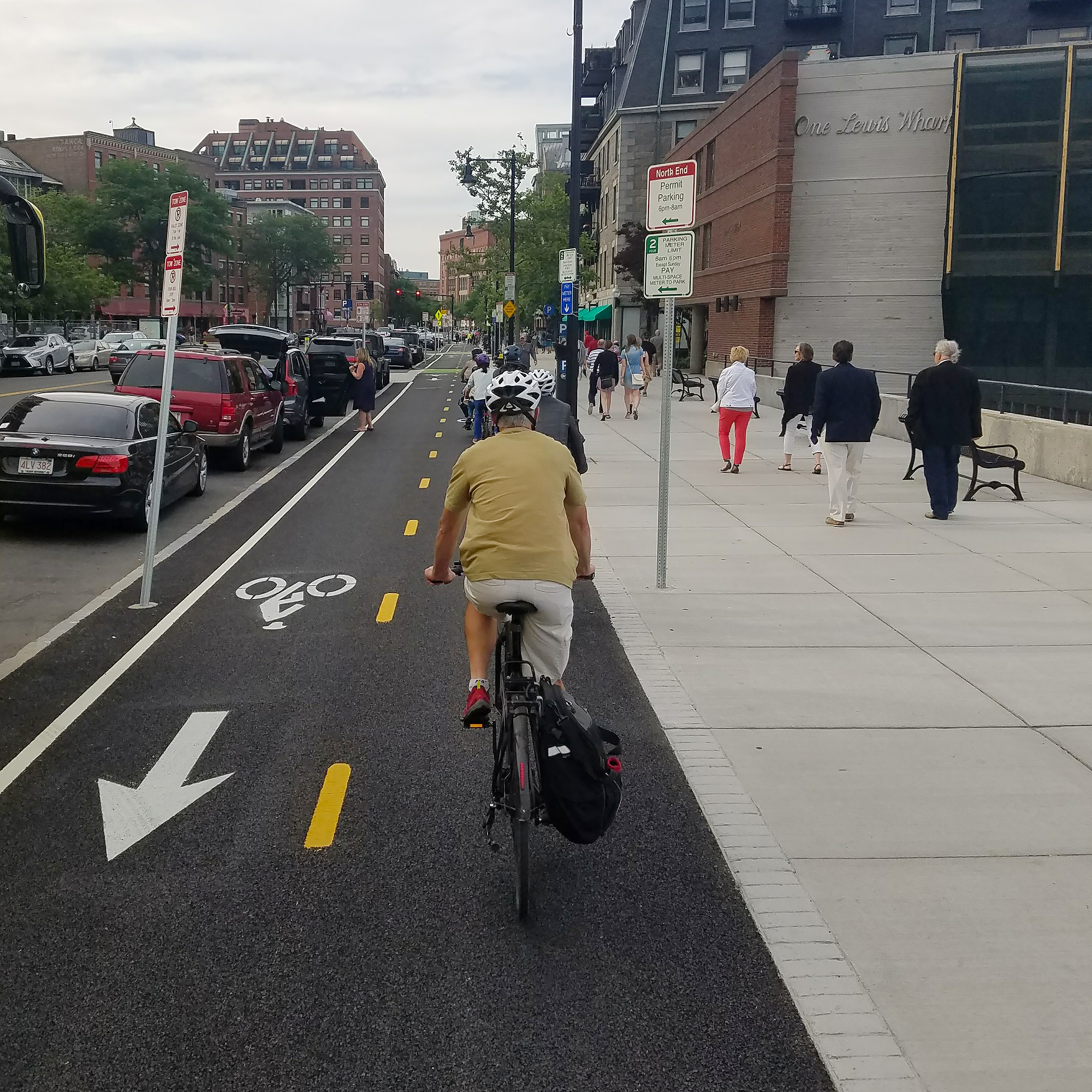 Better Bike Lanes Bike Lane Types Boston.gov